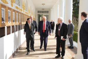 Trump recibe a Petro en la Casa Blanca para su primer cara a cara