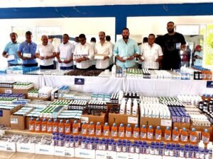 Ministerio de Salud mantiene despliegue sanitario en Gaspar Hernández tras desbordamiento del río Joba