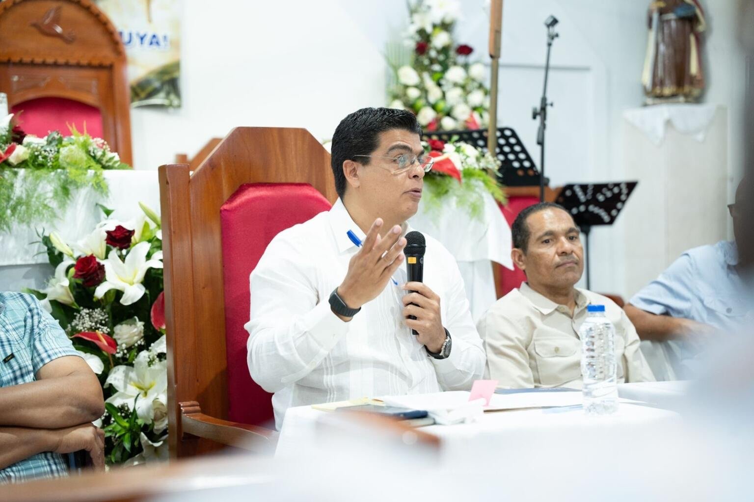 CAASD anuncia inversión para mejorar el suministro de agua en San Luis