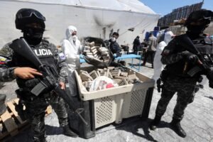Ecuador incauta 10,000 cápsulas detonantes que presuntamente iban hacia Colombia