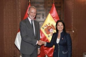 Rey Felipe VI y Keiko Fujimori reafirman compromiso de fortalecer las relaciones entre España y Perú