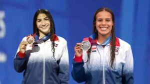 Victoria Garza hace historia con plata en clavados y Jianna Amores gana bronce en natación para República Dominicana