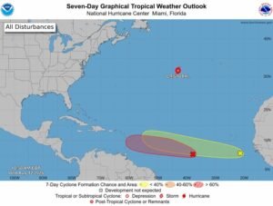 Cristóbal no amenaza a RD, pero vigilan otra onda tropical rumbo al Caribe