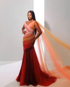 Miss Uganda sorprende en Miss Mundo con un vestido inspirado en la cesárea