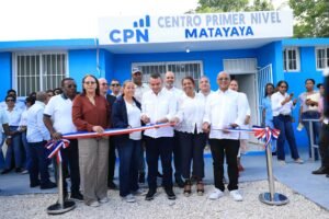 SNS entrega centro de atención primaria remozado en Matayaya con inversión de RD$3.6 millones
